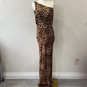 Alice Olivia Dresses Alice Olivia Harmony Chainstrap Drapey